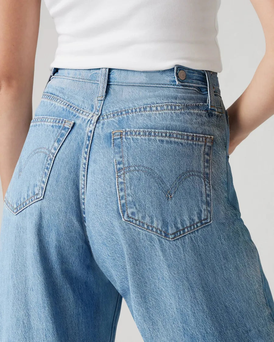 Vaqueros holgados con cintura ajustable