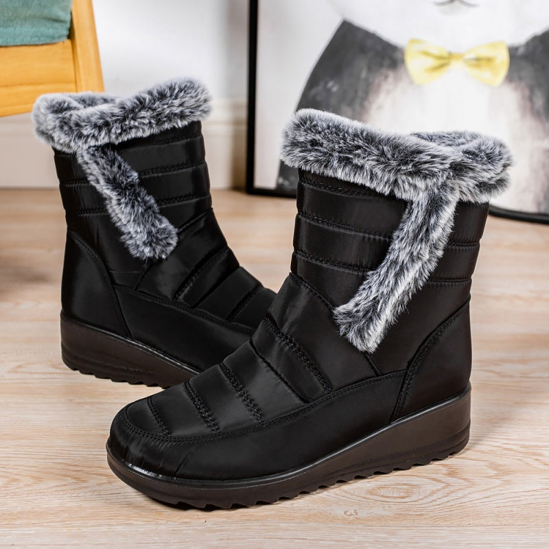 Botas cálidas e impermeables