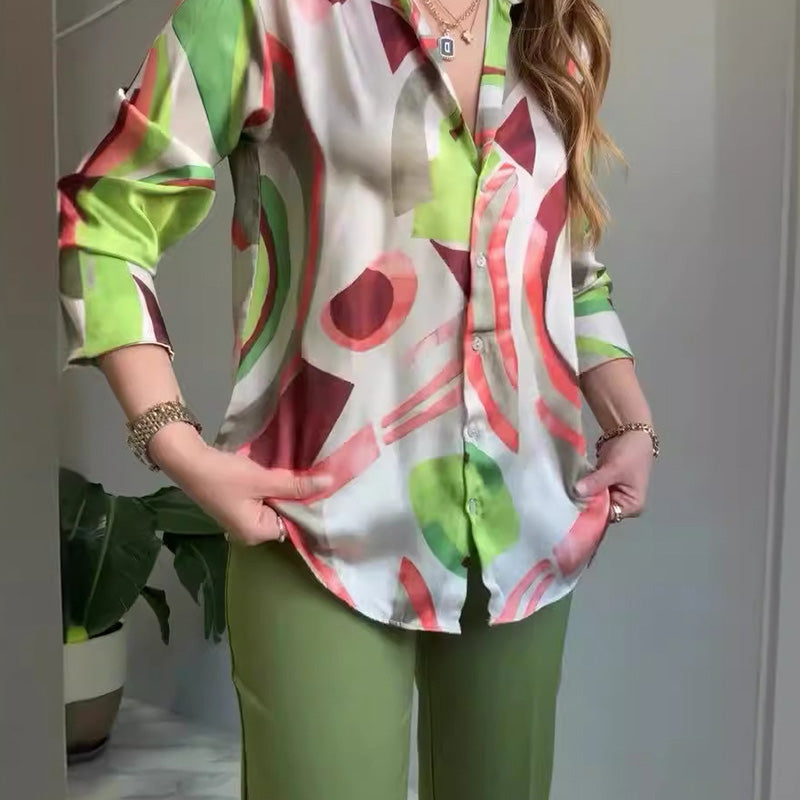 Conjunto Estampado Oliva